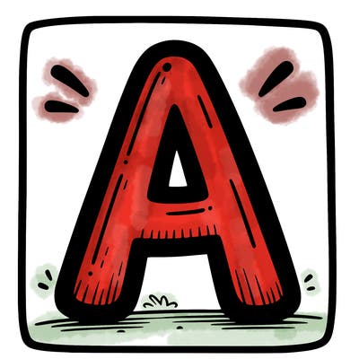 letter a