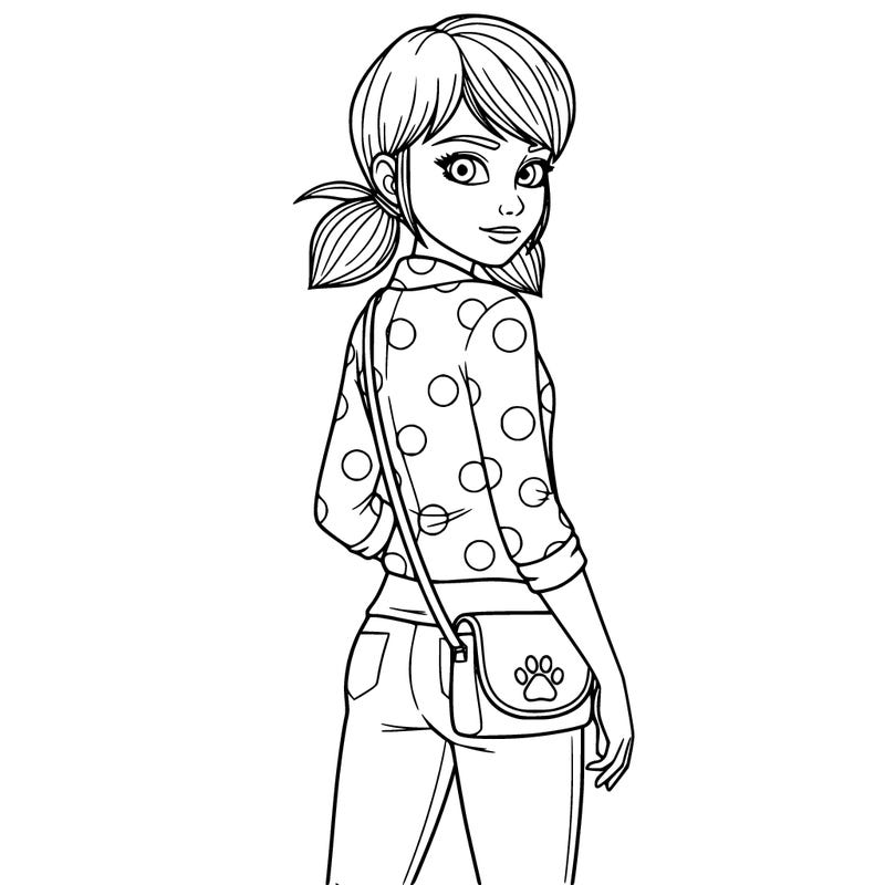 marinette from miraculous ladybug