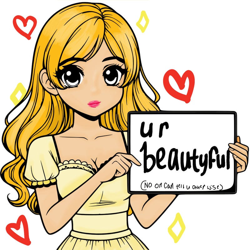 realistic pretty girl holding blank sign