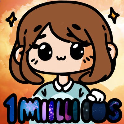 1 million likes girl