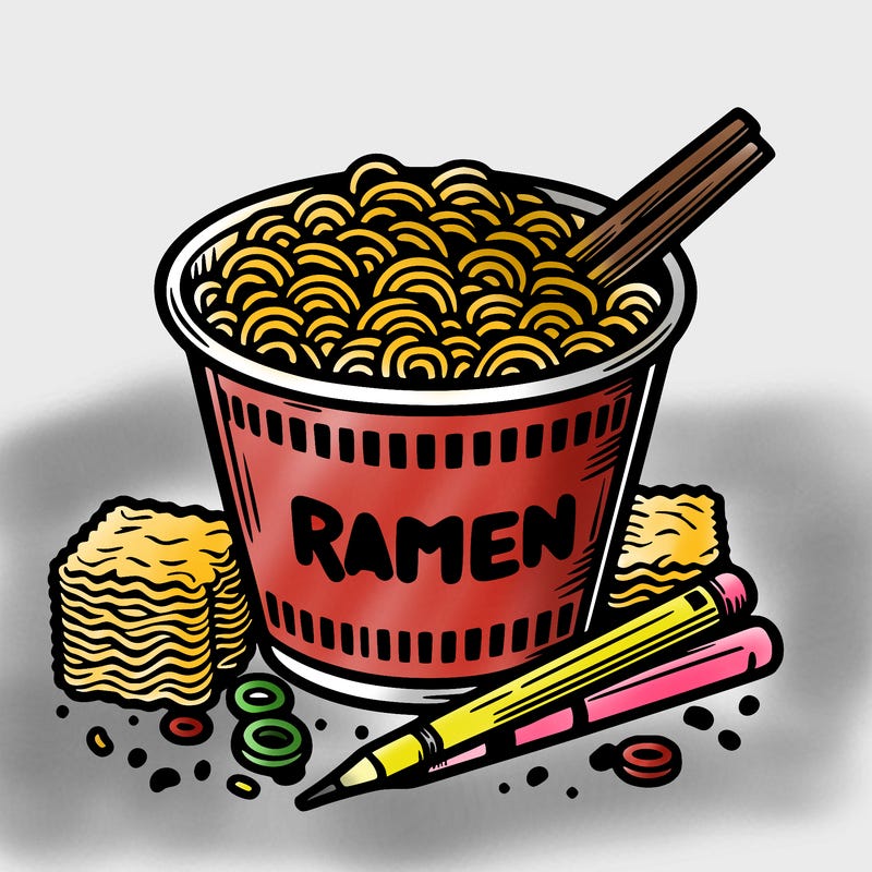 ramen noodles