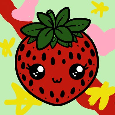 cute strawberry