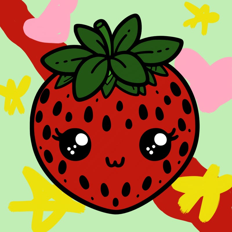 cute strawberry