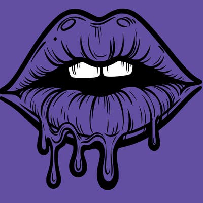 lips that look realistic and drip