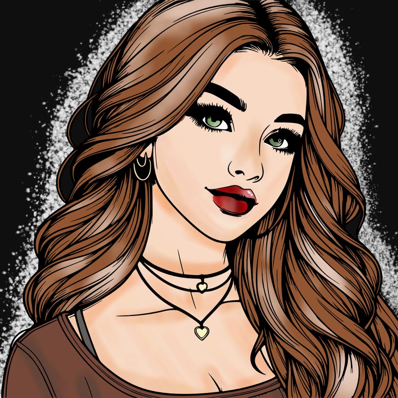 detailed realistic girl