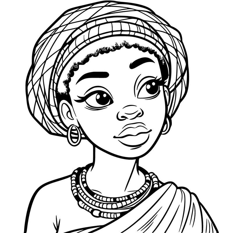african woman