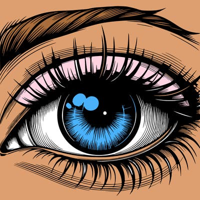 realistic eye