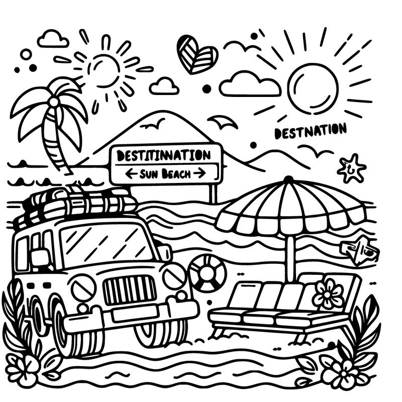 destination: sun, beach and unforgettable memories