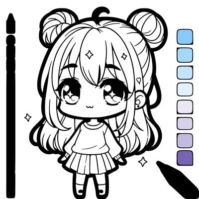 chibi girl