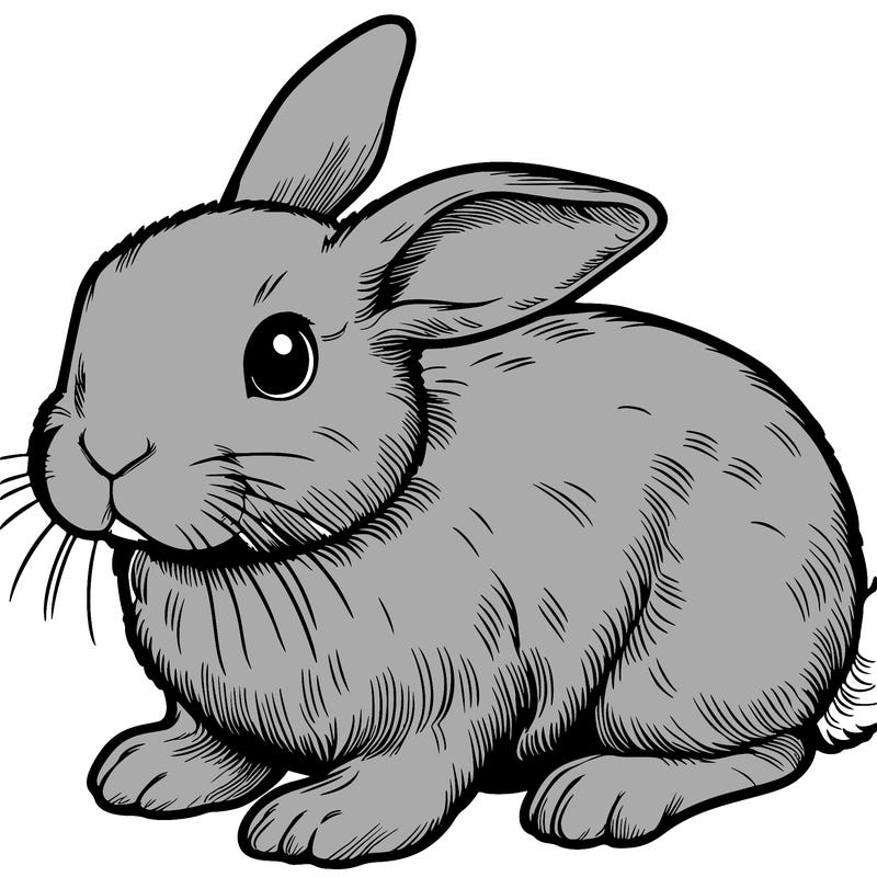 realistic bunny