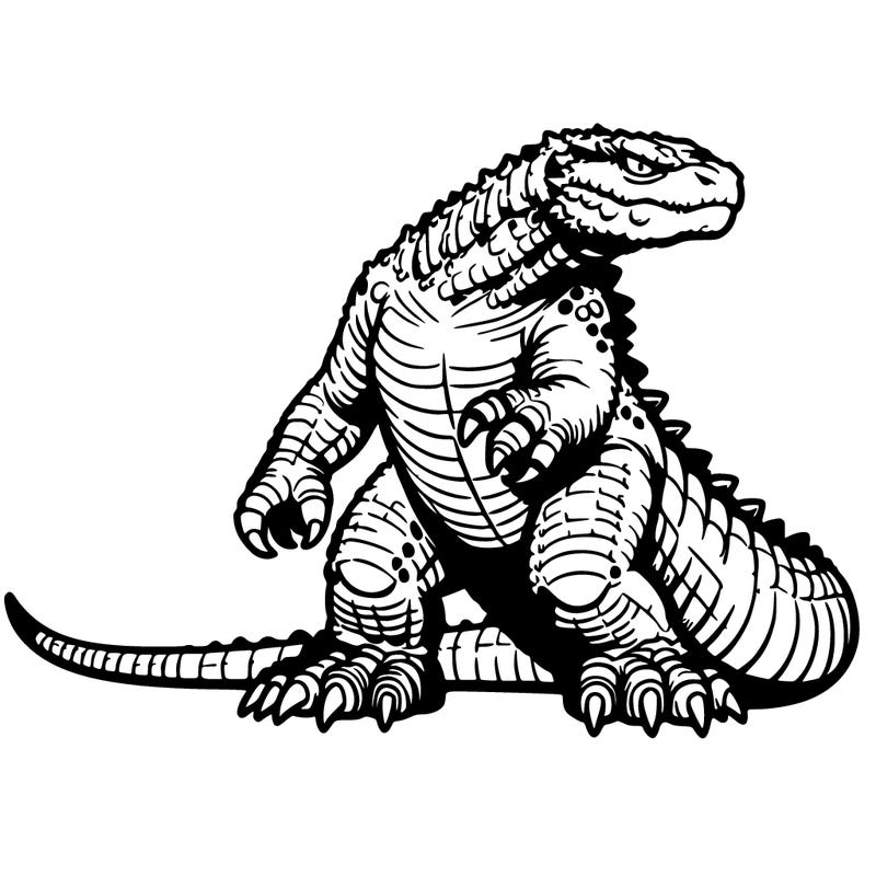 giant lizard monster