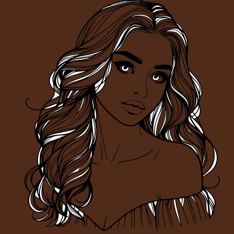 beautiful realistic girl