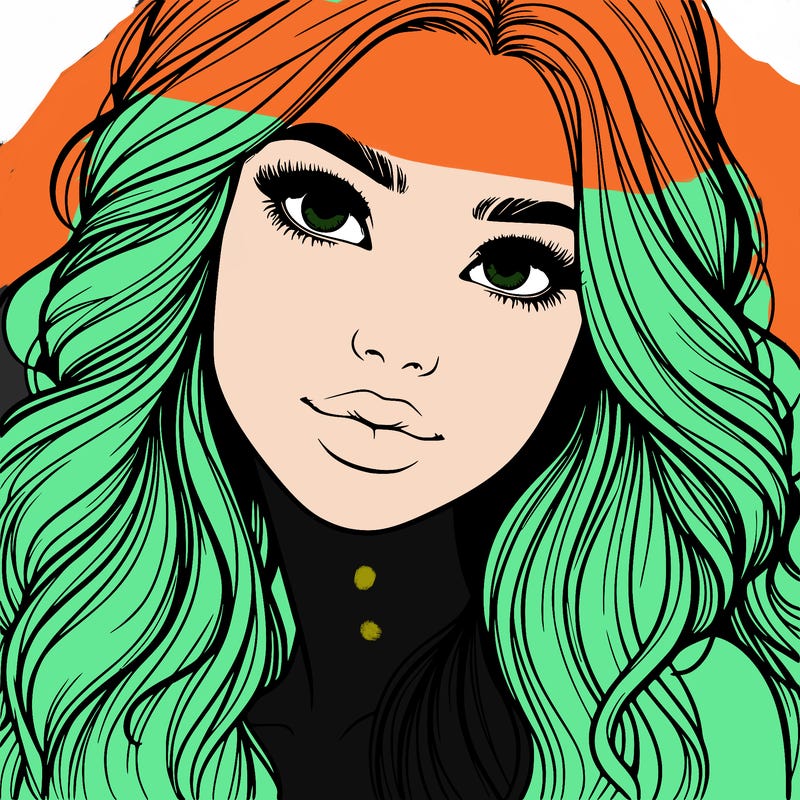 beautiful realistic girl