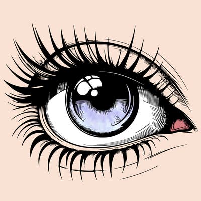 realistic eye