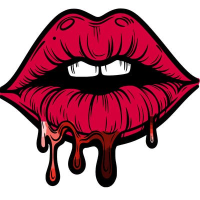 lips that look realistic and drip