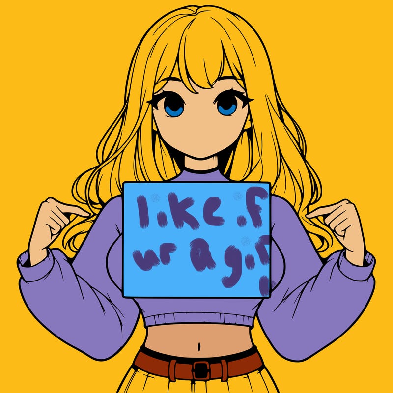 girl holding a blank sign in a long sleeve crop top