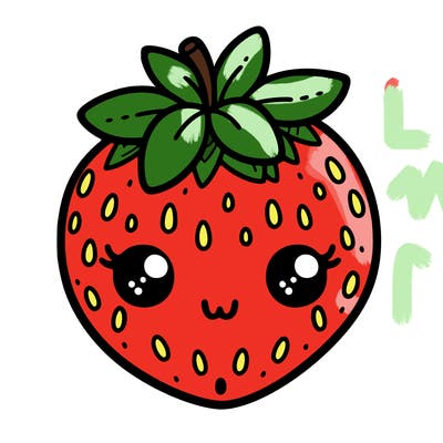 cute strawberry