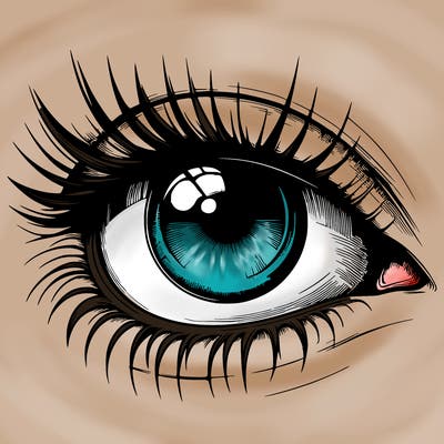 realistic eye