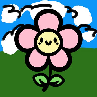 simple but cute flower