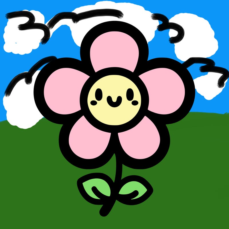 simple but cute flower