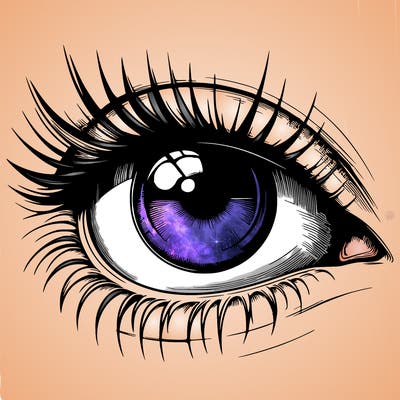 realistic eye