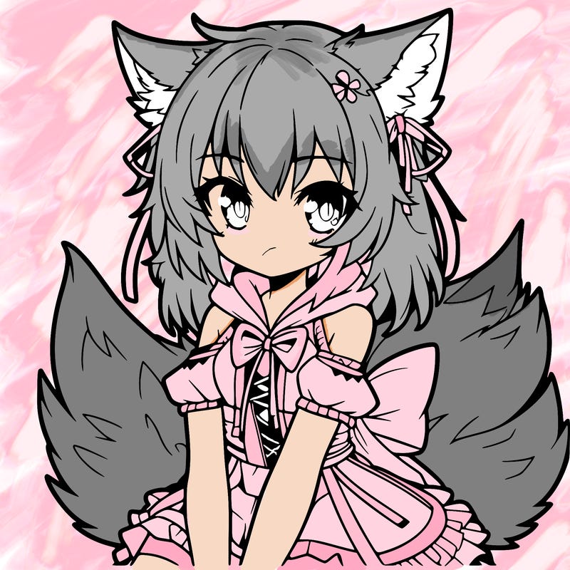 anime wolf girl
