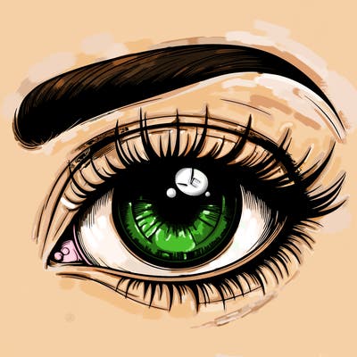 realistic eye