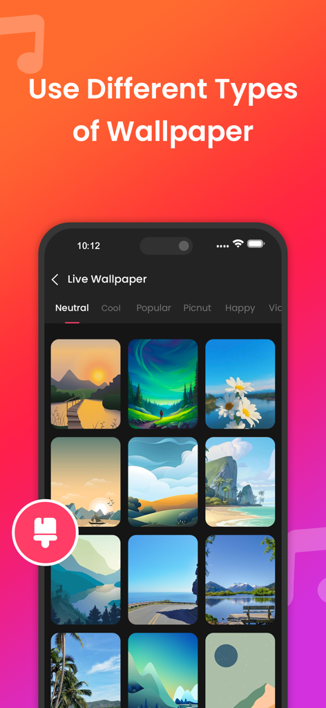 MP3 Cutter ‣ Ringtone Maker - A gallery of aesthetic nature live wallpapers for iPhone customization