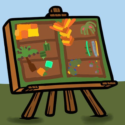 blank canvas