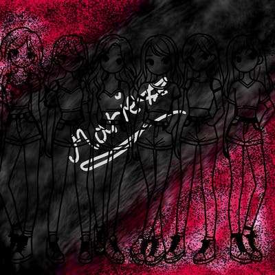 a group of girls wearing crop tops and shorts