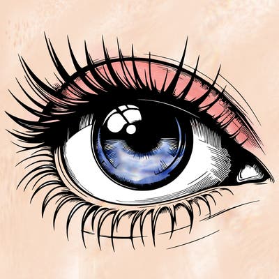realistic eye