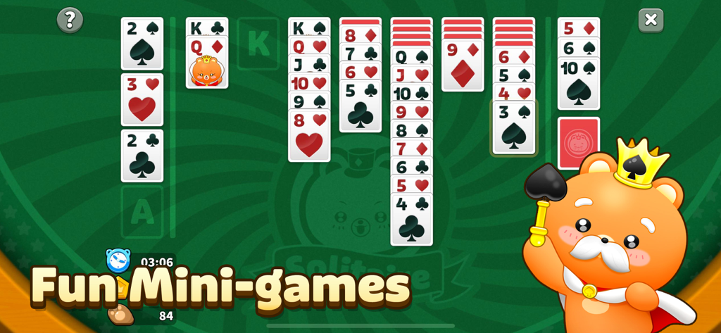 PokeFarm - Cozy farm Game - A cute bear themed solitaire mini game in PokeFarm