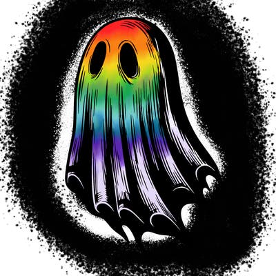 realistic creepy ghost