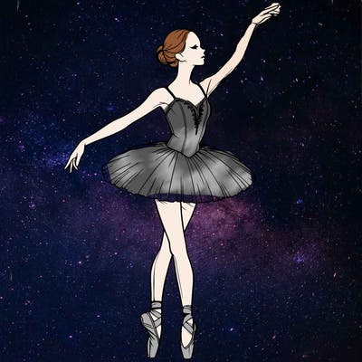 realistic ballerina