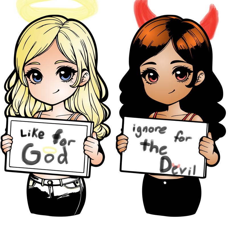 realistic girl holding a sign