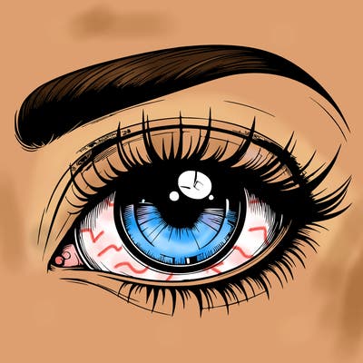 realistic eye