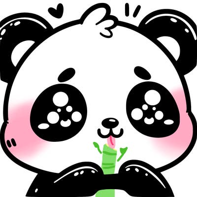 panda cute