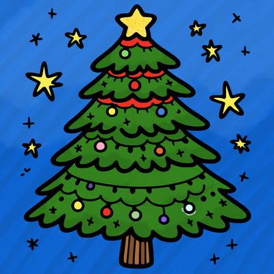 simple christmas tree