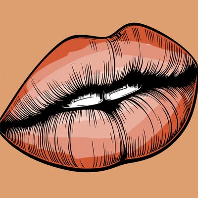 realistic lips