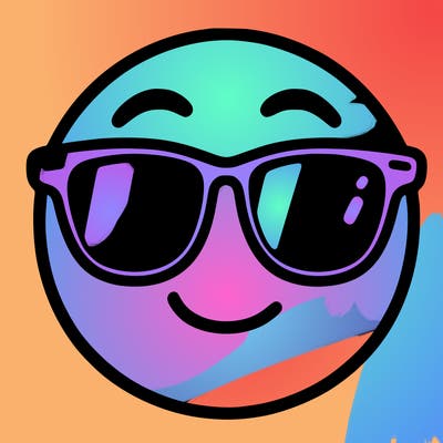 emoji with sunglasses