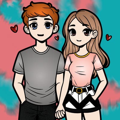 boyfriend and girlfriend