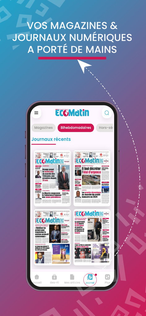 EcoMatin - Magazines & Newspapers App | MWM