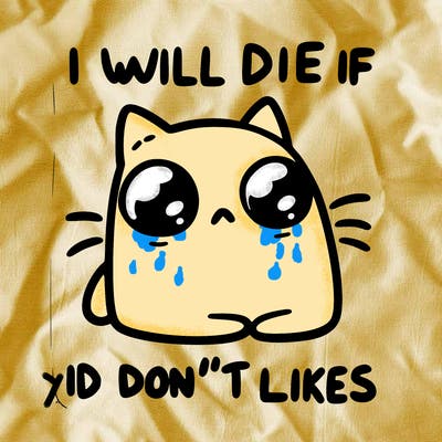 a cat that will die if we don’t get 10 likes