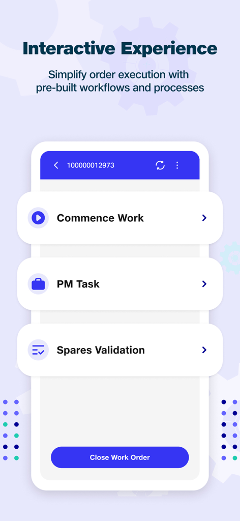 JPW Network - JPW Network app interface for executing field work orders with pre-built workflows.