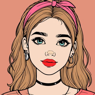 realistic teenage girl