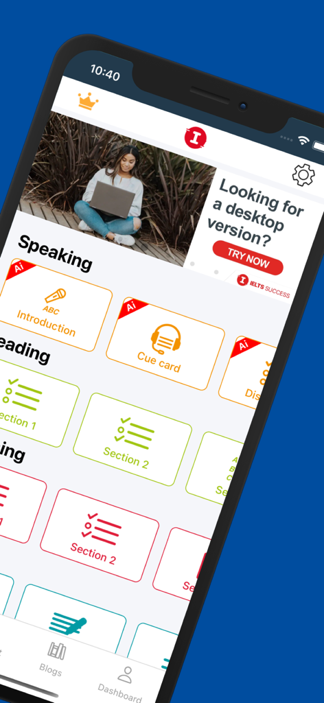 IELTS Success - Exam Practice - Education App | MWM