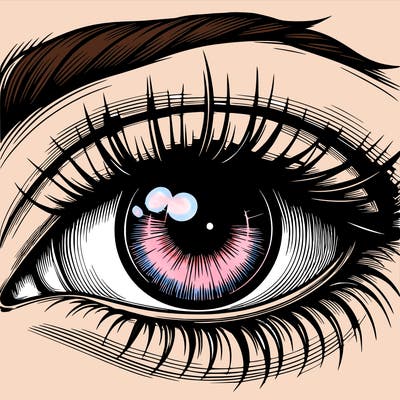 realistic eye