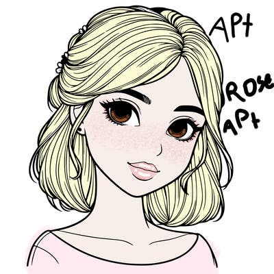 a realistic girl