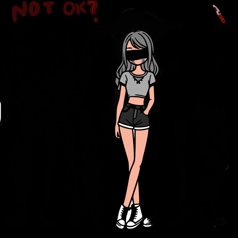 a group of girls wearing crop tops and shorts