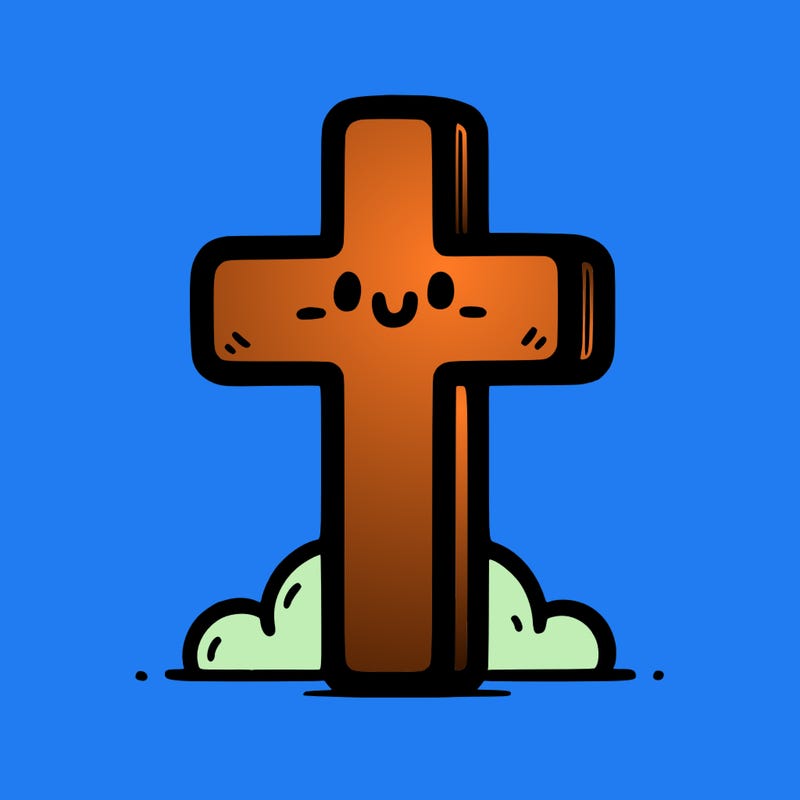 simple christian cross